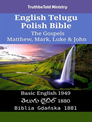 cover image of English Telugu Polish Bible--The Gospels--Matthew, Mark, Luke & John